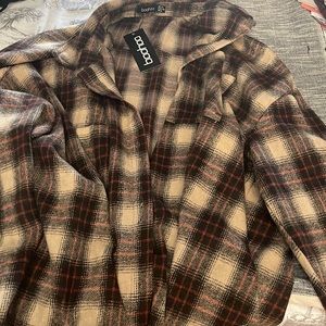 Oversize flannel